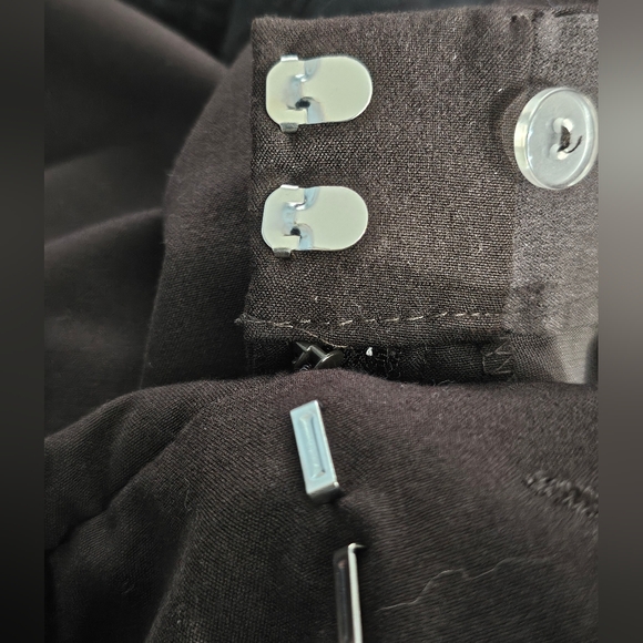 JM Collection Plus - Comfort Waistband Tummy Control Straight Leg - Brown - 22W - Picture 5 of 9